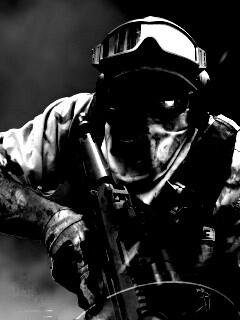 Боец в маске обои