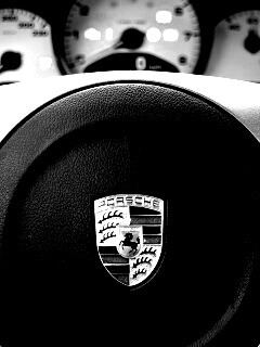 Руль Porshe обои