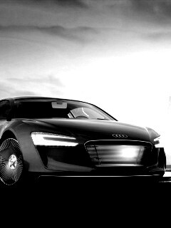 Красный автомобиль Audi обои