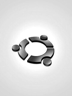 Официальный логотип Убунту обои