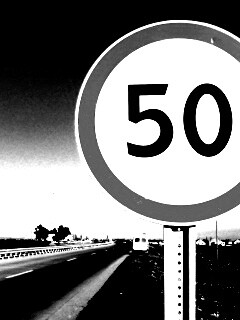 Ограничение скорости 50 км/ч обои
