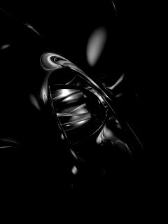 Темная переливчатая абстракция обои