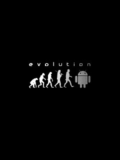 Эволюция по мнению Android обои