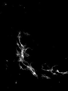 Яркая космическая туманность обои