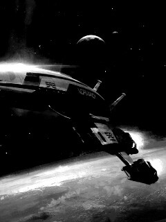 Корабль Normandy обои