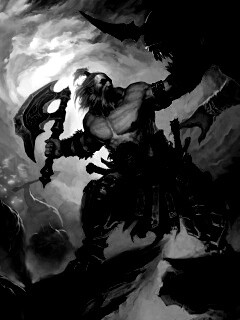 Варвар из Diablo 3 обои