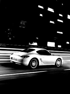 Porsche на трассе обои