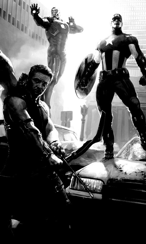 Арт к фильму Мстители обои