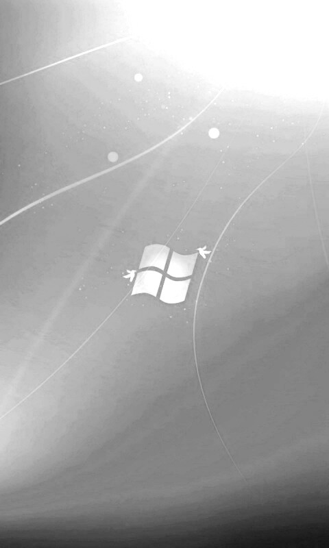 Оранжевый логотип Windows обои