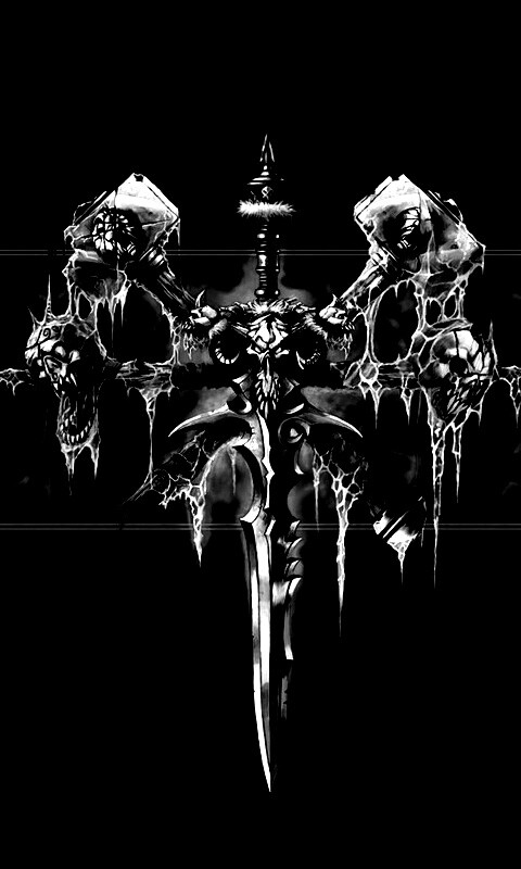 Логотип WarCraft Frothen Throne обои