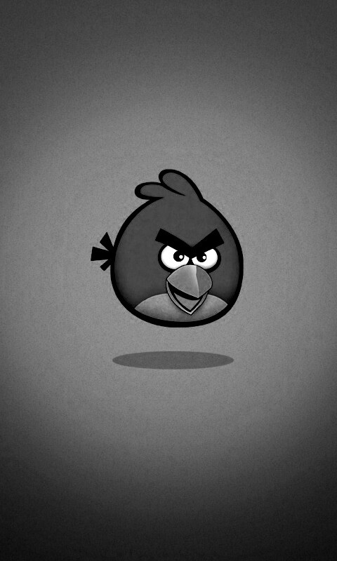 Красная птица из Angry Birds обои