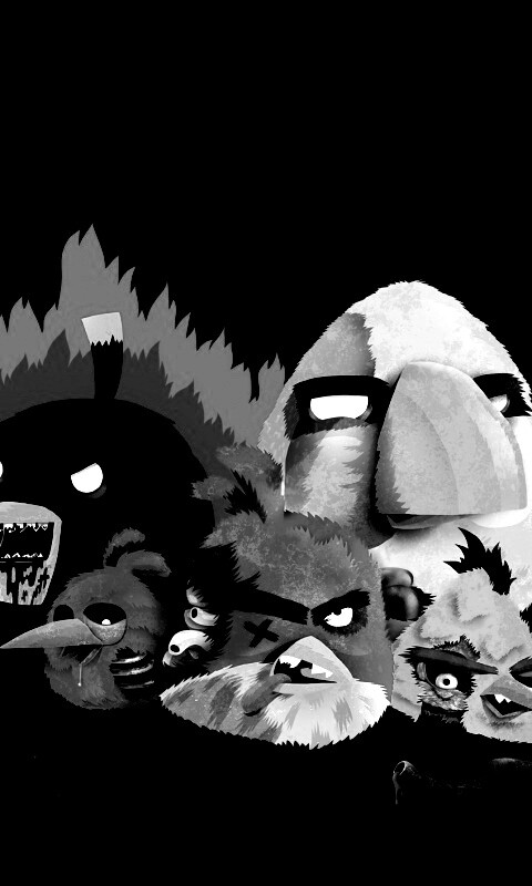 Angry Zombie Birds обои