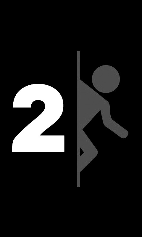 Портал 2 обои