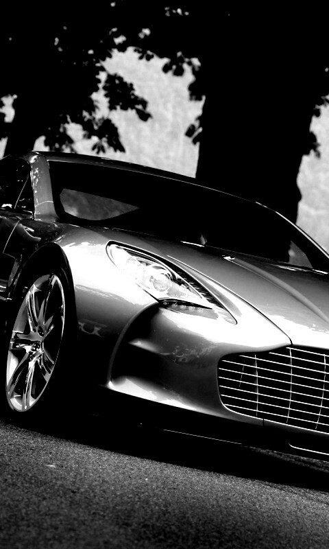 Aston Martin за городом обои