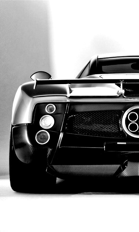 Pagani Zonda сзади обои