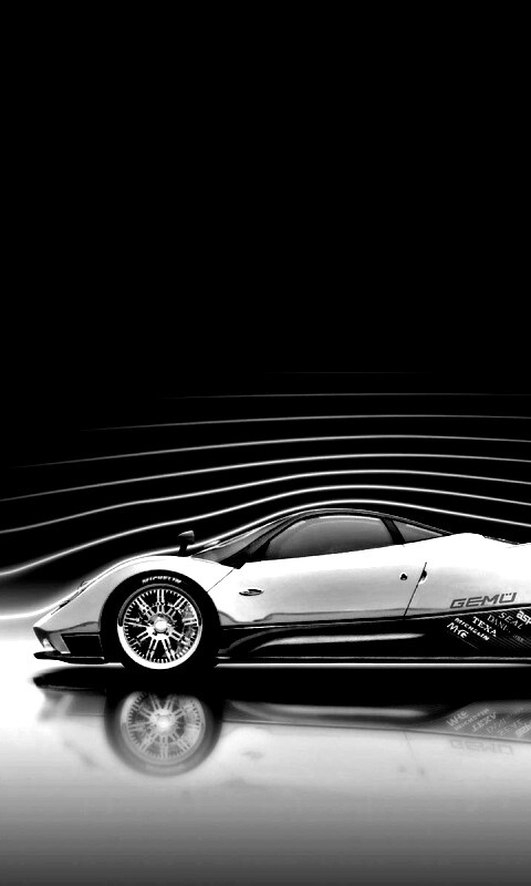 Аэродинамика Pagani Zonda обои