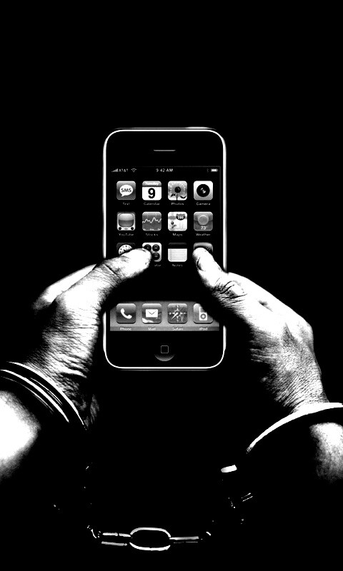 Ты раб своего iPhone обои