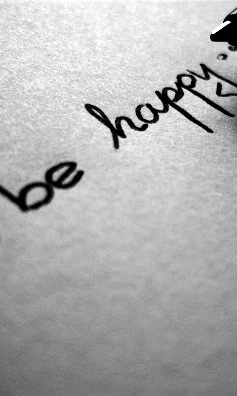 ... be happy ... обои