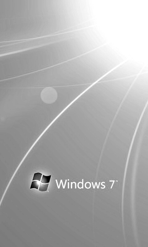 Голубые обои Windows 7 обои