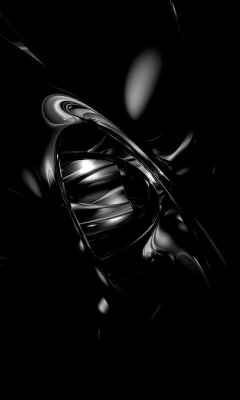 Темная переливчатая абстракция обои