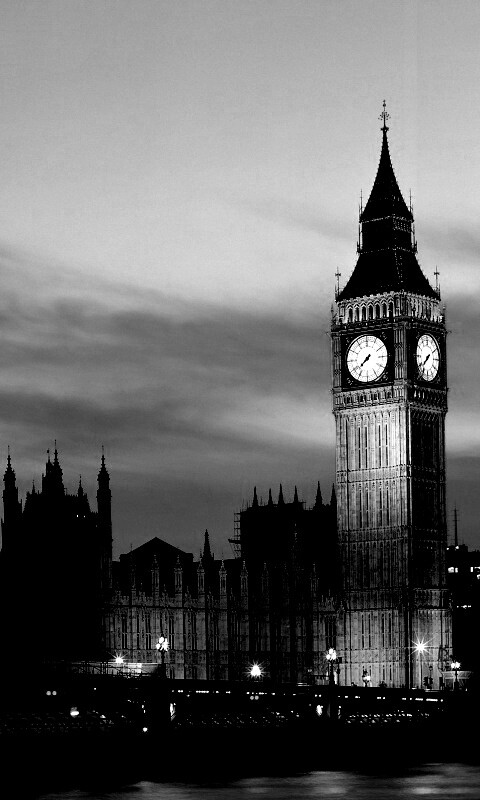 Биг Бен и здание парламента ночью обои
