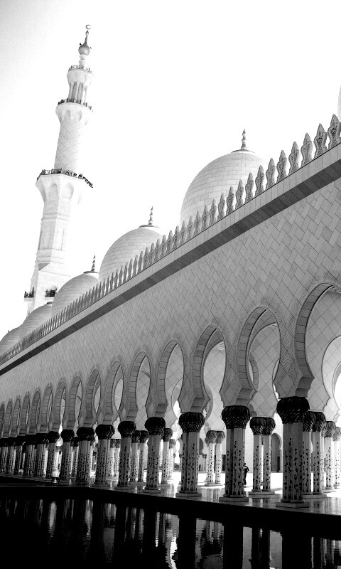 Мечеть шейха в Абу-Даби обои