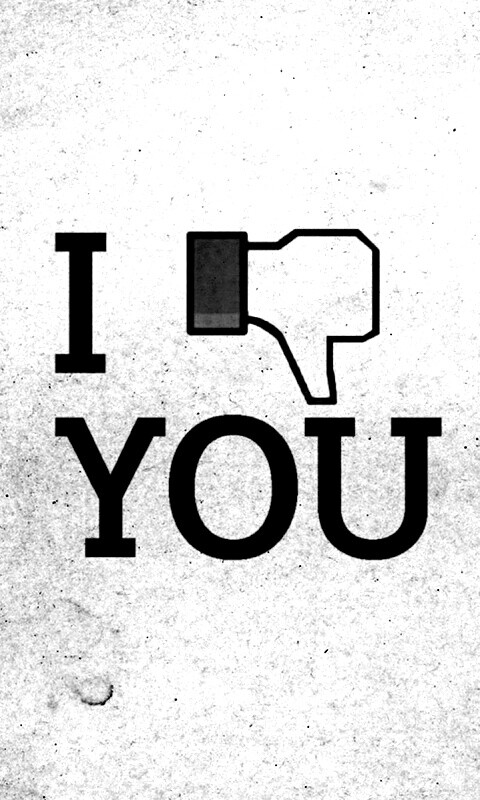 I dislike you обои
