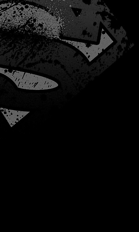 Потертый знак Супермена обои