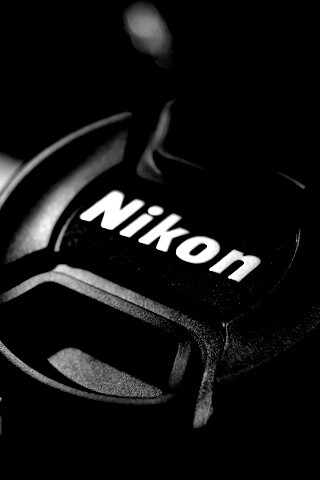 Крышечка от объектива Nikon обои