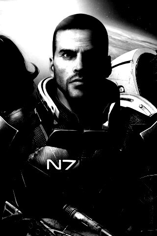 Mass Effect N7 обои