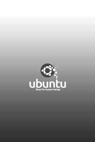 Логотип Ubuntu обои