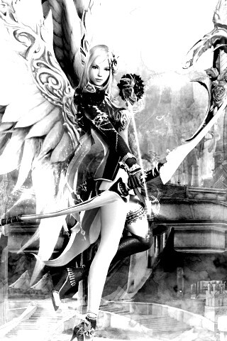 Эльфийка лучница из Aion обои