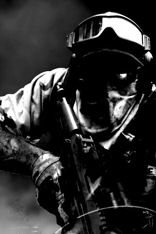 Боец в маске обои