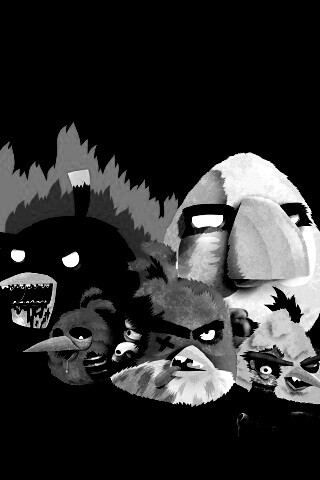 Angry Zombie Birds обои