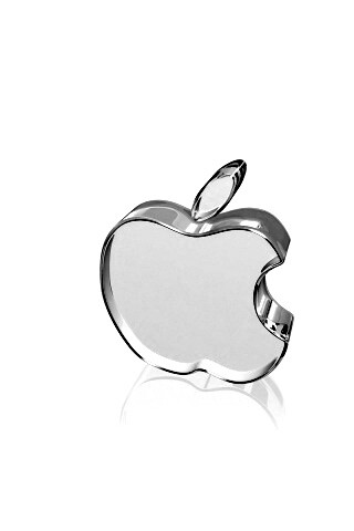 Стеклянный логотип Apple обои