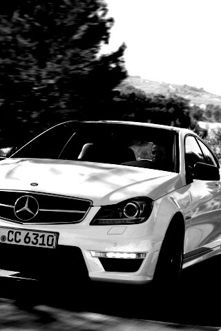 Mercede C63 обои