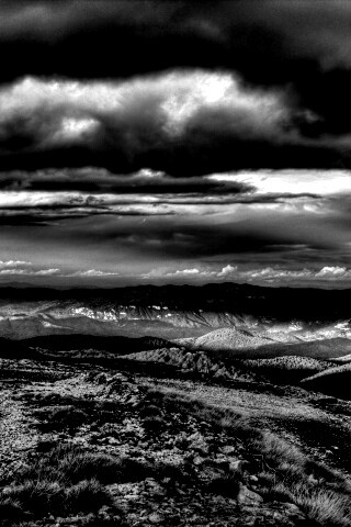 Горы в HDR обои