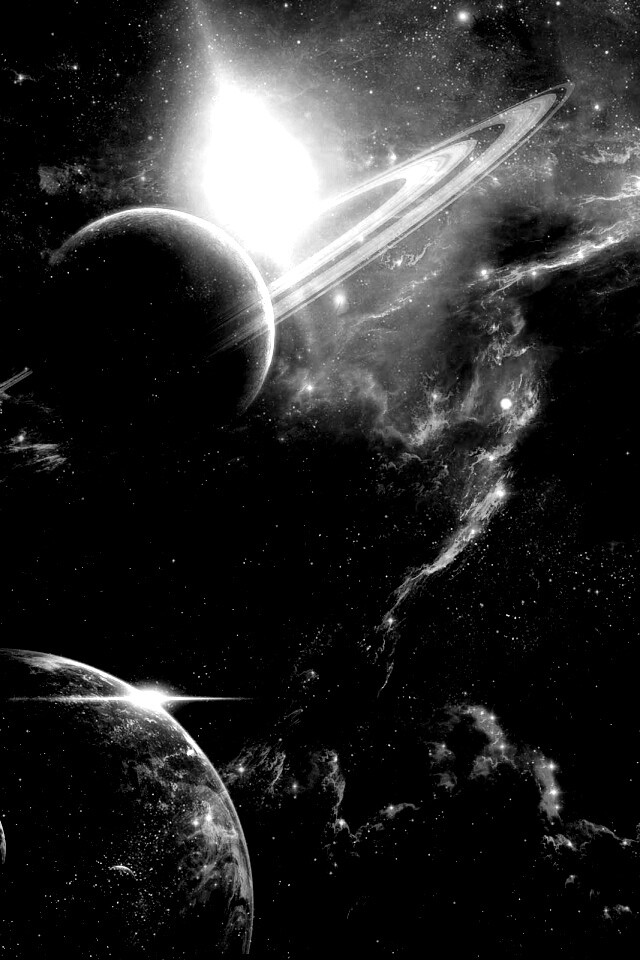 Красные оттенки космоса обои