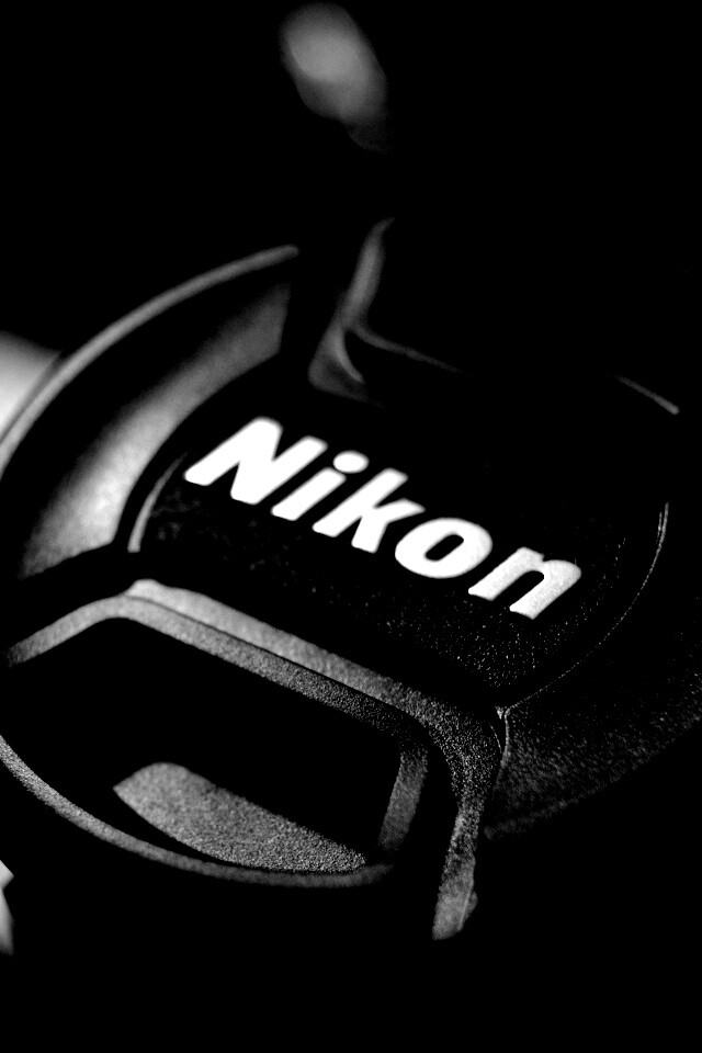 Крышечка от объектива Nikon обои