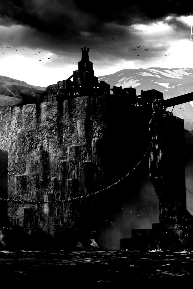 Концепт арт из Dragon Age 2 обои