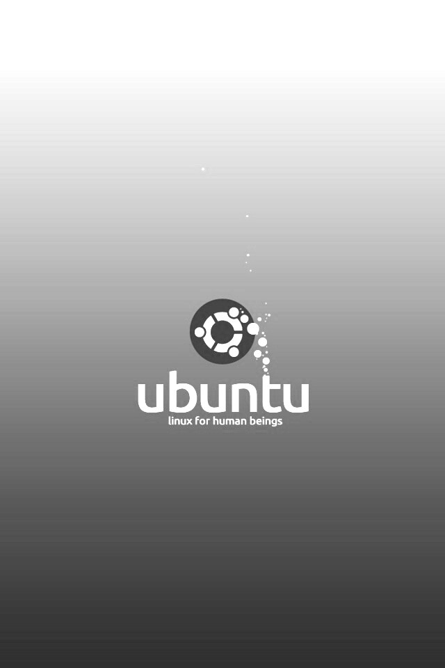 Логотип Ubuntu обои