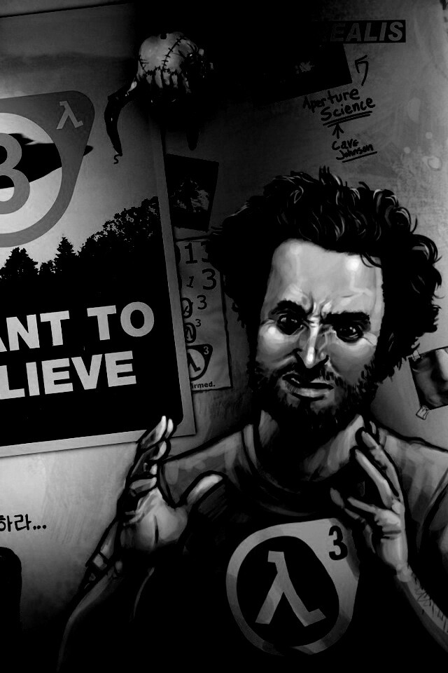 Half Life 3 - I want to believe обои