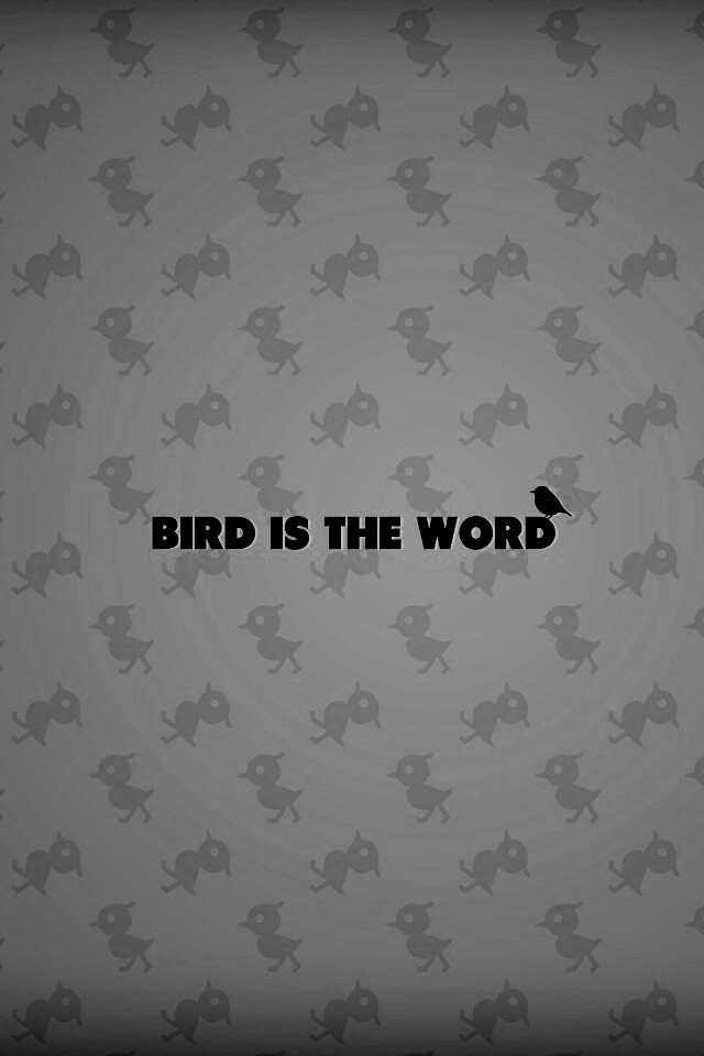 Bird is the word обои