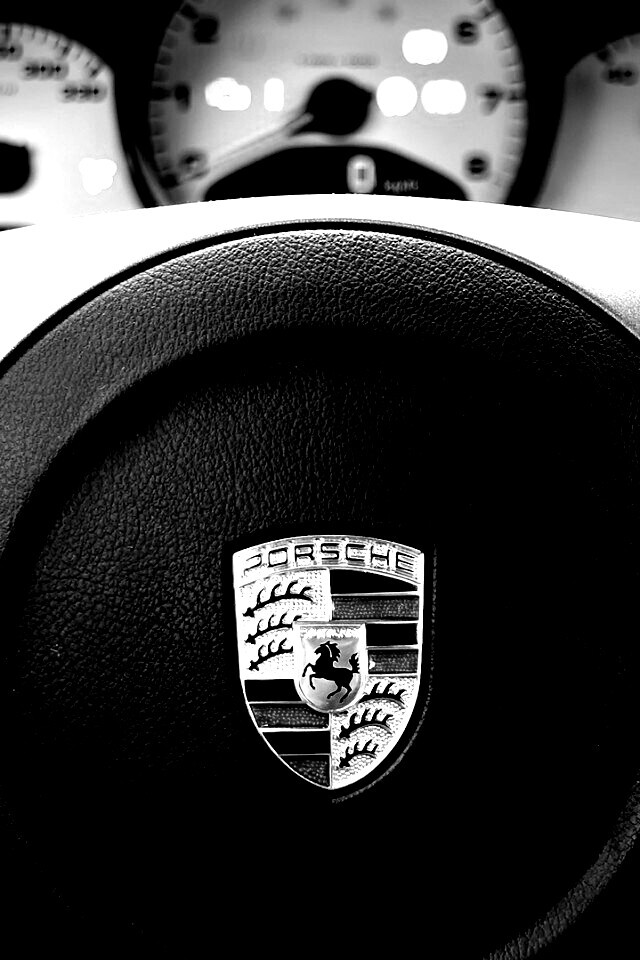Руль Porshe обои