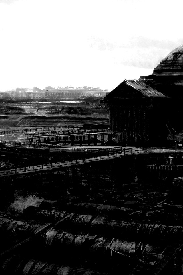 Водоочиститель в мемориале Джеферсона из Fallout 3 обои