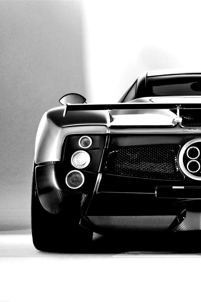 Pagani Zonda сзади обои