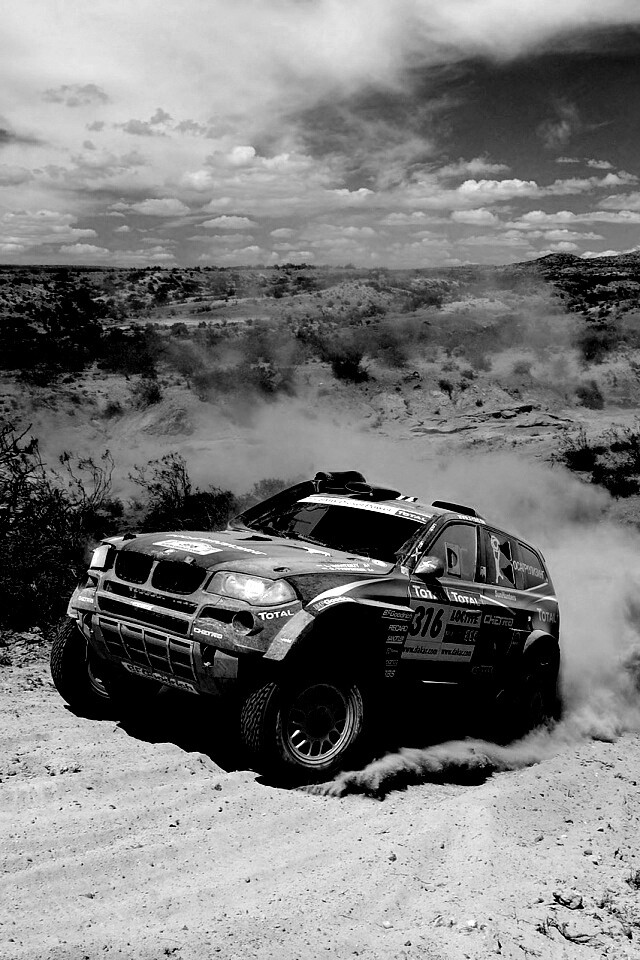 Раллийный BMW X3 обои