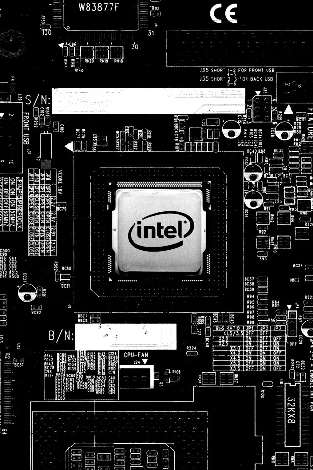 Процессор от Intel обои