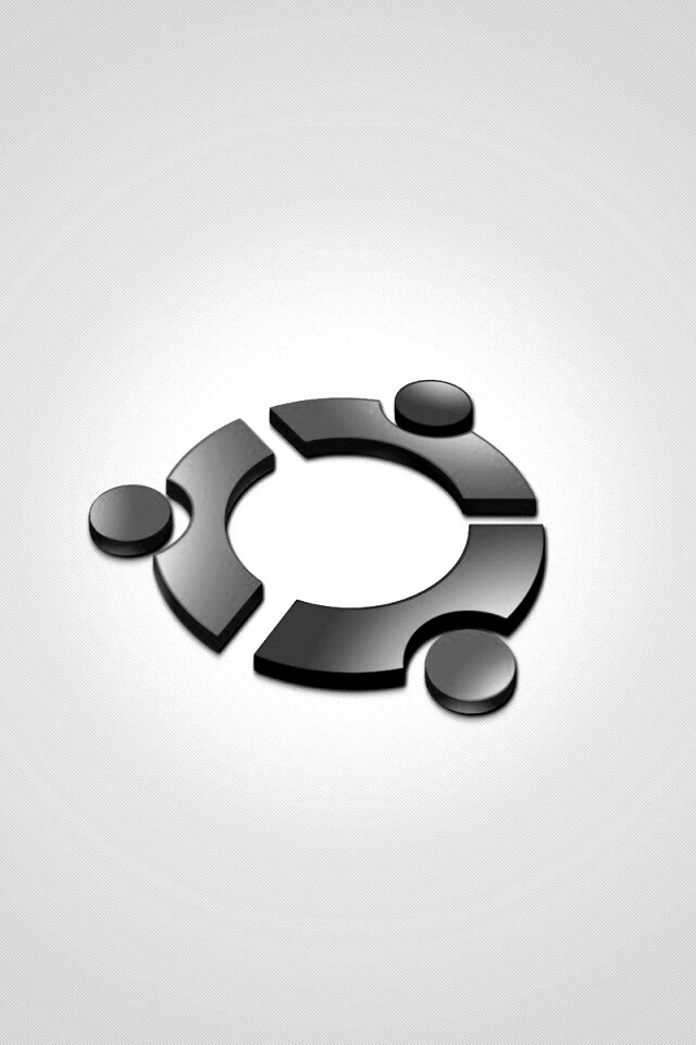 Официальный логотип Убунту обои