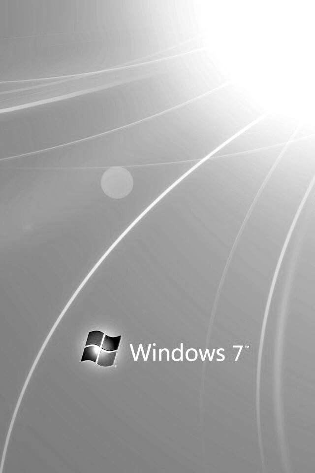 Голубые обои Windows 7 обои